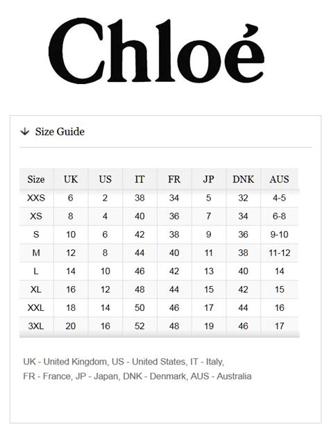 see by chloe sizing reviews|chloe size guide.